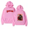 Sudadera con capucha impresa de la película de terror Halloween Scream para estación independiente de Amazon de Comercio Exterior