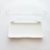 Caja de plástico blanco para pestañas postizas caja de embalaje para pestañas artículos de tocador diarios caja de almacenamiento de pestañas fila densa venta al por mayor