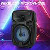 Sing-E Zqs1461S Radio Inalámbrica Bluetooth para el Hogar Audio para Exteriores Bolso de Baile Cuadrado Altavoz