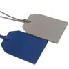 Etiqueta de Bagagem PU Transfronteiriça, Etiqueta de Nome, Porta-Cartões de Couro com Informações, Cartão de Papel para Assinatura, Etiqueta Antiperda, Cartão de Embarque de Bagagem