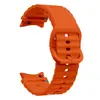 Correa Deportiva de Silicona para Reloj con Patrón Ondulado Cosida a Mano Adecuada para Samsung Galaxy Watch7 Watch4/5/6