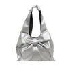 Bolsas de Lazo al por Mayor Moda Femenina Coreana de Nicho Bolso de Hombro Casual 2026 Nuevo Bolso Tote de PU con Textura de Alta Calidad