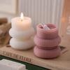 Nueva vela de aromaterapia de cera con forma de columna geométrica creativa, ideal para decorar el hogar, como accesorio de fotografía y para acompañar ceremonias de boda.