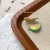 Aleación Hongo Lindo Melón Miel Baya Manzana Corazón de Manzana Hilo Joyería DIY Hecho a Mano Accesorios con Cuentas