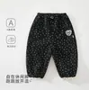 Pantalones tipo linterna transpirables y amigables con la piel Clase A para recién nacidos, niños y niñas, Pantalones casuales con apertura en la entrepierna