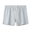 Calças Aro Roupa Íntima Masculina Boxer de Algodão Puro Shorts Juvenis Calças Soltas para Casa Dormir Respiráveis e Confortáveis
