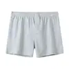 Cuecas Boxers Masculinas de Tamanho Grande, Algodão Puro, Corte Solto, Roupa de Dormir Confortável e Respirável, Cuecas Masculinas de Ângulo Reto