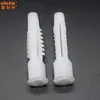 Tubo de expansión de plástico perno de expansión de nailon fábrica taco de pared de plástico gecko tapón de goma de expansión de plástico muestra gratuita