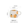 Caneca de Café de Cerâmica Estilo Japonês, Linda Xícara, Copo de Água Moderno, Novo Modelo 2024