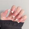 Douyin Chuanwu Champagne Diamante Olho de Gato Unhas Usáveis Luxo Leve Explosivo Adesivos de Unha Usáveis Outono e Inverno Mais Fácil de Combinar Transmissão Ao Vivo