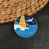 Insignias Personalizadas, Insignias, Atracciones Turísticas, Cultura de la Ciudad, Tendencia Nacional, Insignias Conmemorativas Pintadas, Souvenirs de Viaje