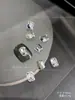 Joyería para decoración de uñas K9 blanca transparente flash con base de punta taladro taladro de forma especial pila de taladro accesorios para uñas al por mayor
