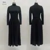 Amazon Transfronterizo Europeo y Americano Otoño Francés Lujo Ligero Retro Elegante Estilo Suave Ajustado Nicho Vestido Estilo Conjunto