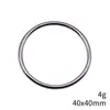 40X40Mm 4g Multicolor DIY Retro Aleación de Zinc Colgante de Joyería Venta Caliente Conector Circular