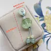 Accesorios de Colgante Xiao Tianran Vaina de Loto Colgante Pequeño Cristal Ágata Jade Hetian Colgante Pulsera Collar Accesorios DIY