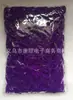 2000 Piezas banda de goma transparente desechable banda para el pelo banda de goma de color Banda para el pelo negro banda para el pelo banda de cuero de vaca