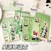 Livro de Palavras em Inglês Panda de Desenho Animado Palavra de Trás Livro de Memória Espesso Pode Pendurar Portátil Bolso de Estudante Caderno