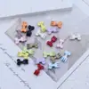 Accesorios de Aleación Tenedor Lindo de Dibujos Animados Cuentas Pintura Cadena para Teléfono Móvil Materiales para Manualidades Accesorios al por Mayor Agujero Vertical Hecho a Mano