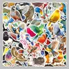 50 Pegatinas de Pájaros, Animales Lindos de Dibujos Animados, Gorriones y Golondrinas, Decoración de Funda de Teléfono Móvil, Pegatinas para Cuaderno, Pegatinas Adhesivas