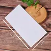 11*22cm Ocidental Não. 5 Cartões de Saudação Retrô Envelope de Papel Kraft Papel de Carta Simples Branco/Preto em Branco
