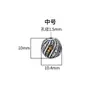 Seiko Diamante Pilão Espaçadores Contas Prata Esterlina S925 Alicate Pena de Cobre Contas de Prata Acessórios de Contas Redondas DIY Pulseira Xizang Acessórios de Prata