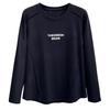 Camiseta Básica de Otoño para Hermana Gordita Talla Grande para Mujer 100kg Casual Corte Estéreo Delgado Camiseta de Manga Larga con Letra 4693