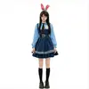 Disfraz de Halloween Zootopia Adulto Hombre Niños Niña Familia Judy Conejo Oficial de Policía Traje Cos Completo