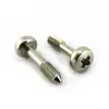 Tornillo de acero inoxidable 304 sin liberación, con hexágono interior suelto, medio diente, perno M4M5M6M8M10, tornillo sin liberación