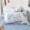 Funda de Almohada Moderna para Almohada Individual, Juego de Fundas de Almohada de Dibujos Animados de Verano para Niños, Doble, Funda para Relleno de Almohada para Una Almohada