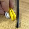Tira de sellado de silicona en forma de U de grado alimenticio resistente a altas temperaturas para sellado de puertas y ventanas, a prueba de polvo, impermeable, tira de silicona de sellado para utensilios de cocina