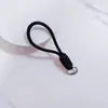 Chaveiro de corda de algodão trançado à mão para chave de carro, corrente para bolsa de celular, pingente para copo térmico, bagagem, cordão multifuncional anti-perda