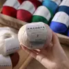 Hilo de Lana Merino 3 Hebras Lana de Grosor Medio Tejer a Mano DIY Gancho Muñeca Suéter Bufanda Sombrero Bola de Lana Venta al por Mayor