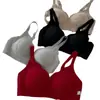 Lingerie Suave Escovada para Mulheres para Levantar Seios Pequenos no Outono e Inverno, para Reduzir Seios Secundários, Prevenir Flacidez, Levantar Suporte Macio e Mostrar Lingerie de Sutiã Grande