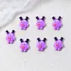 Monstruo Divertido de Boca Grande Dibujo Animado Joyería para Uñas Diamante de Resina Boca de Salchicha Accesorios para Uñas Portátiles Funda para Teléfono Móvil Pequeños Accesorios DIY