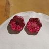 20mm cor flor textura resina alta permeabilidade remendo simples versátil moda jóias mulheres DIY acessórios material atacado