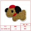 Pegatinas de Tela Bordadas de Animales Lindos de Dibujos Animados Etiquetas Bordadas para Computadora Parches Decorativos DIY para Ropa y Sombreros