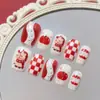 Exhibición de Uñas Artísticas Transfronteriza, Colección de Muestras de Uñas Portables, Puntas de Uñas Ovaladas