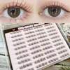 Cílios postiços leves populares transfronteiriços, conjunto de cola 3.0 para girl group, padrão para maquiagem de olhos atmosférica, visual natural, comércio exterior