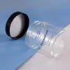 Nova Garrafa Plástica de Creme para Pets 30g50g100g Pote para Sub-embalagem Tampa Preta Sub-garrafa para Cuidados com a Pele 700g em Estoque