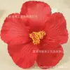 Atacado de Fábrica Grampo de Cabelo Headdress Flor de Hibisco Simulada Eva Plumeria Flor Colorida Viagem Roupa de Banho Foto na Praia