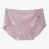 Ropa interior antibacterial para mujer de seda de morera grado 10A, cintura media, transpirable, ropa interior Lenzing Modal ultra fina clase A de 60 hilos