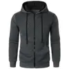 Novo cardigã casual de outono e inverno com capuz, suéter com estampa 3D para jovens, jaqueta masculina, atacado