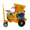 Máquina de pulverização de material resistente ao fogo para túneis de engenharia, tipo úmido, tipo rotor, construção leve, máquina de pulverização de material resistente ao fogo