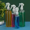 Regadera transparente pequeña estilo japonés Limpieza de cocina Riego doméstico Botella rociadora Regadera pequeña para peluquería Botella vacía de plástico