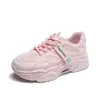 Zapatos de Malla tipo Dad para Mujer 2026 Nuevos Zapatos Casuales Pequeños para Primavera/Otoño Suela Gruesa Rosa Zapatos Deportivos para Estudiantes Ligeros