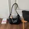 Bolso de hombro grande de capacidad para mujer, casual y simple, para el trabajo, nuevo 2026, moda vintage nicho, bolsa de mano para el trabajo