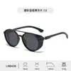 Nuevas gafas de sol redondas de doble puente moda para hombre gafas de sol polarizadas HD mujeres fabricantes venta al por mayor personalizada espejo de ciclismo venta al por mayor