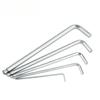Llave Allen en forma de L Juego de llaves hexagonales individuales Destornillador hexagonal 0,9-2-3-4-5-6-8 mm