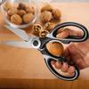 Tijeras multifunción tijeras de cocina de acero inoxidable tijeras para refrigerador doméstico herramientas de cocina tijeras de panda tijeras para alimentos de cocina