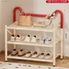 Zapatero para niños, zapatero multicapa para uso doméstico, adecuado para entradas, pasillos, plegable, simple, pequeño y estéticamente agradable - una gran solución de almacenamiento para zapatos